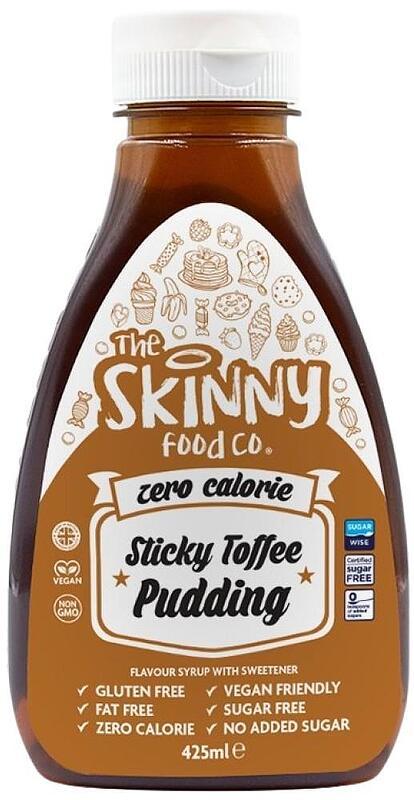Skinny Syrup Sticky Toffee Pudding, 425 ml, Skinny Food Co