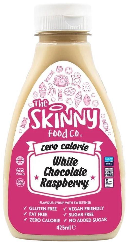 Skinny Syrup White Chocolate Raspberry, 425 ml, Skinny Food Co
