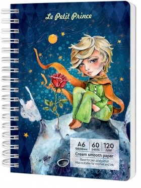 Caiet de schițe Drasca Having a Lovely Time - The Little Prince, A6