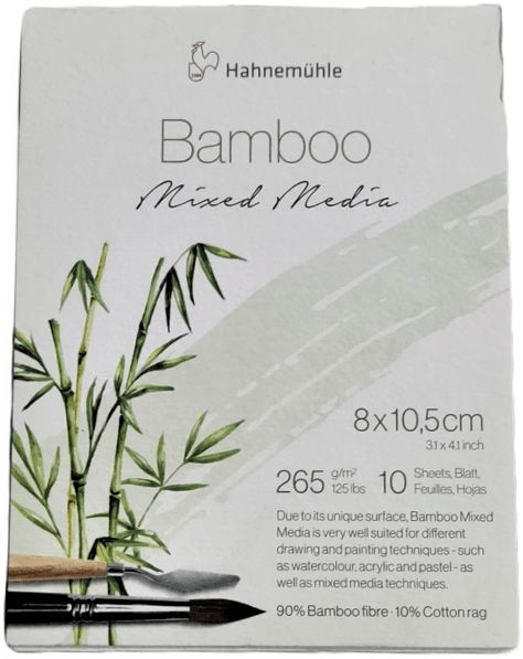 Caiet de schițe Hahnemuhle - Bamboo Mini, 8 x 10.5, 10 foi