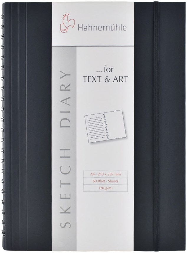 Bloc de schițe Hahnemuhle Text & Art - A4, 60 de coli