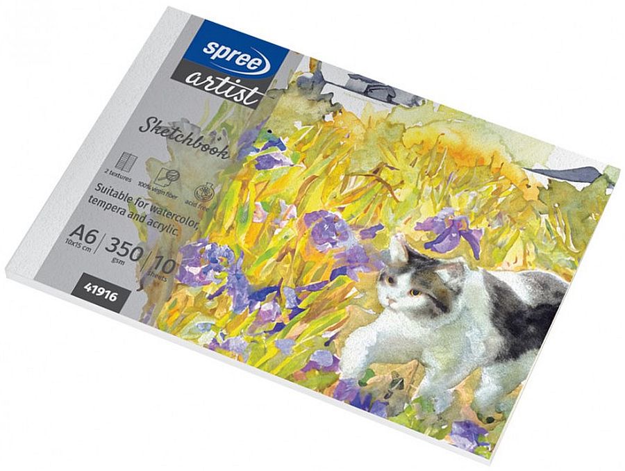 Caiet de schițe Spree Artist - A6, 10 foi