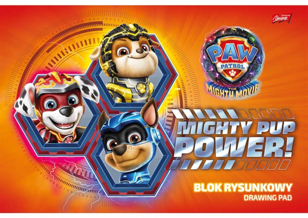 Caiet de schițe St.Majewski - Paw Patrol, A4