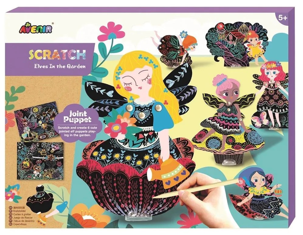 Scratch figurine-desene  Avenir - Zâne