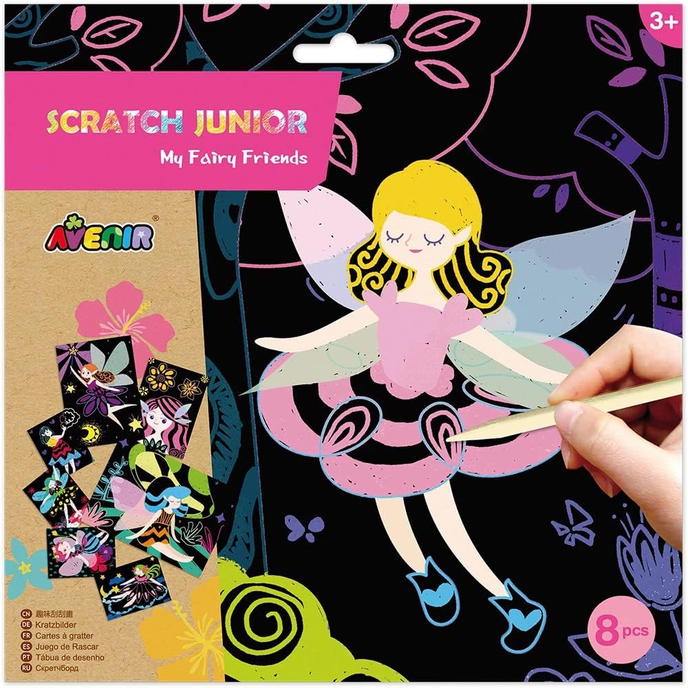 Scratch desene  Avenir - Zâne, 8 buc.