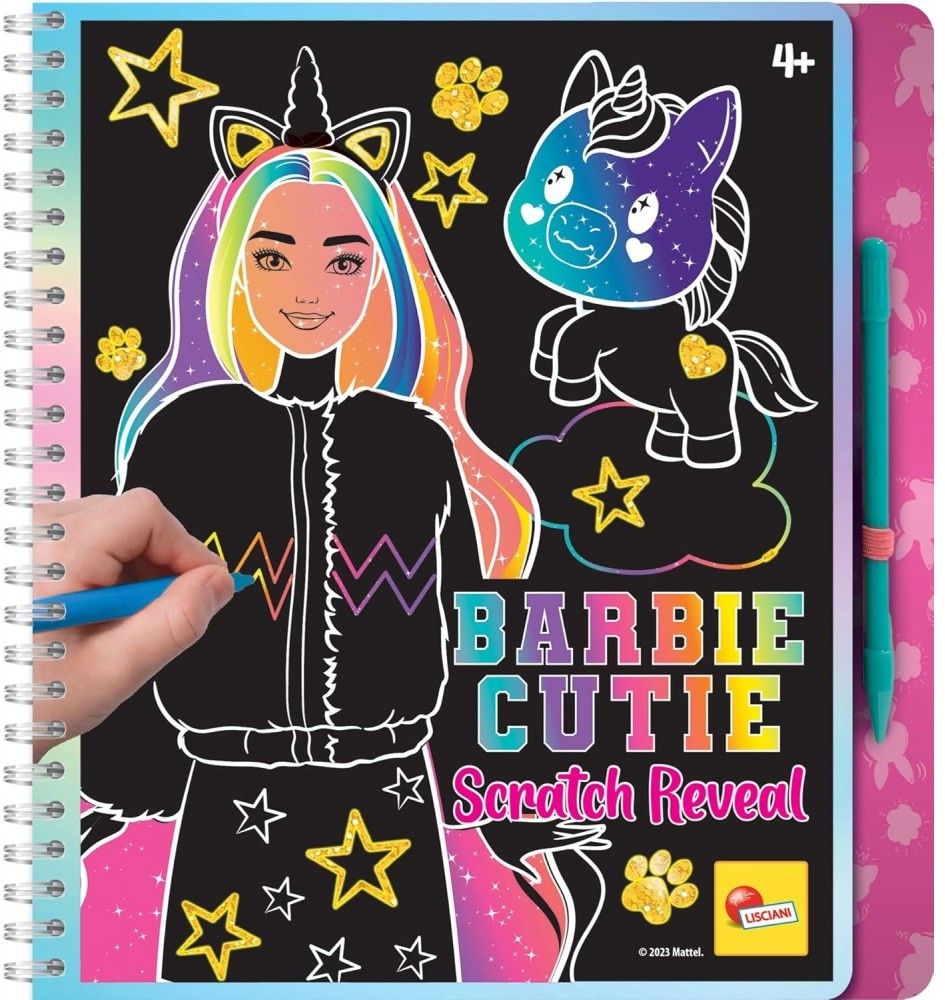 Caiet de schițeLisciani Barbie - Cutie