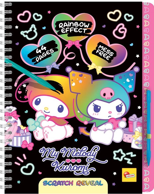 Sketchbook Lisciani Hello Kitty -  My Melody & Kuromi