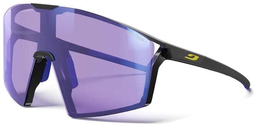 Ochelari de soare Julbo - Edge, Spectron 1 HD, negru/albastru