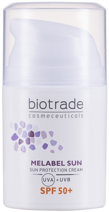 Biotrade Melabel Cremă de protecție solară pentru față, SPF50+, 50 ml