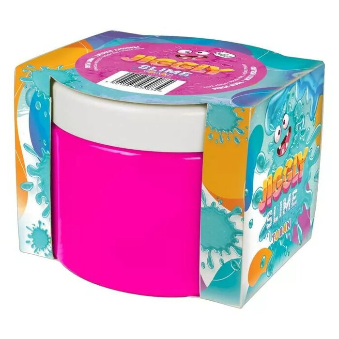 Slime Tuban - Jiggly Slime, roz perlat, 500 g