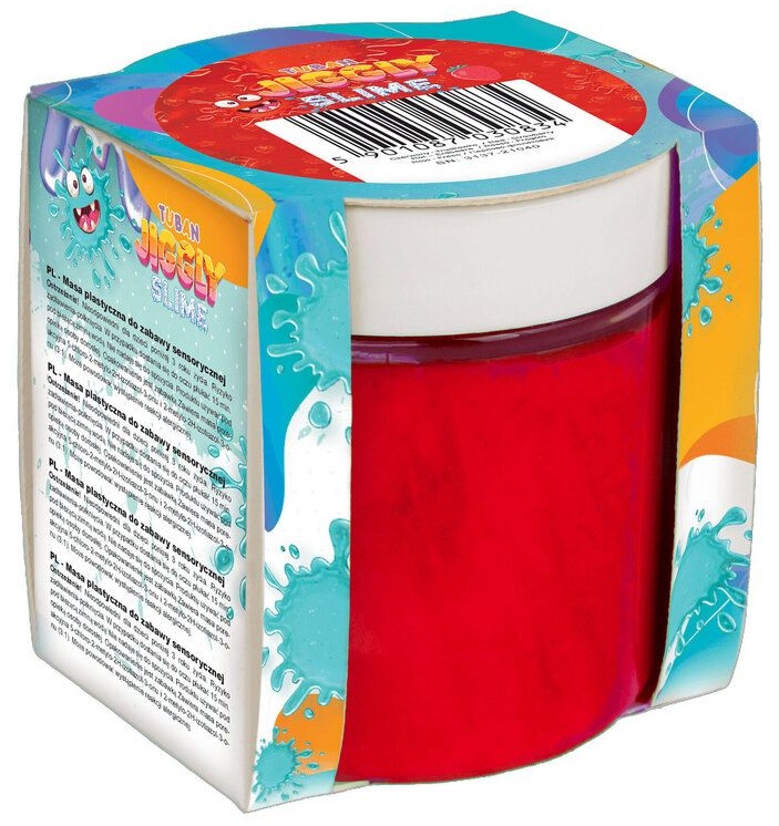 Slime Tuban - Jiggly Slime, căpșună, 100 g