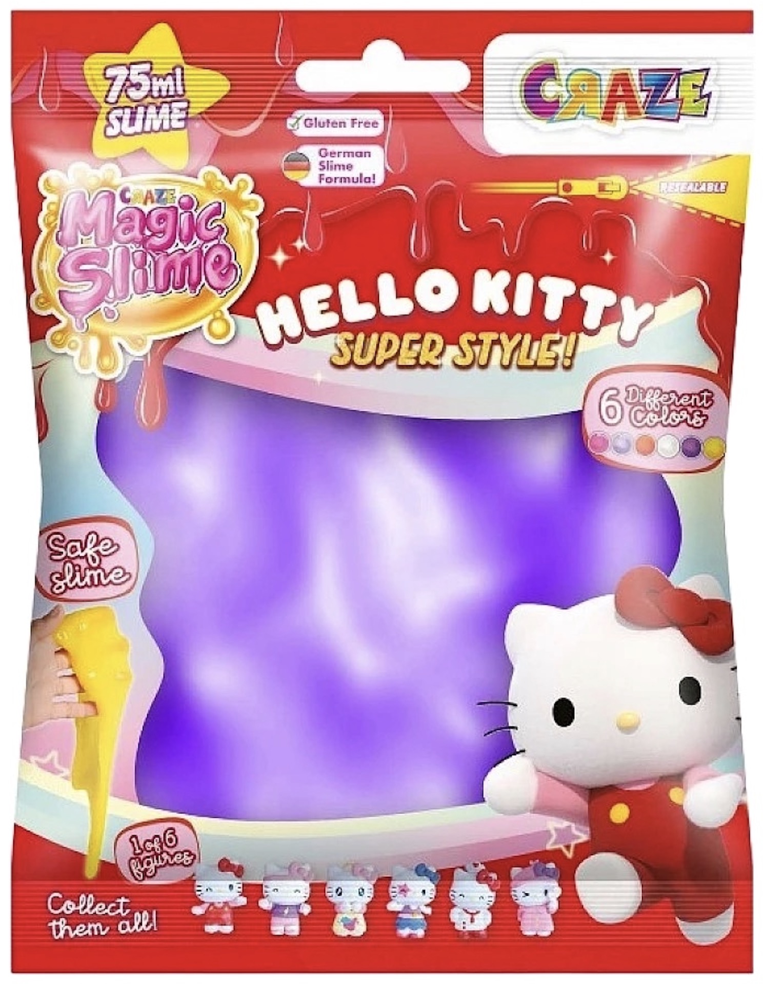 Slime de modelare Craze - Hello Kitty, într-o figurină surpriză, sortiment