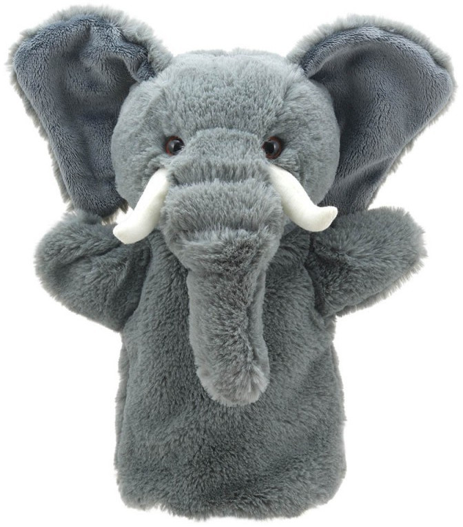 Papusa de mana stil manusa The Puppet Company Prieteni - Elefant