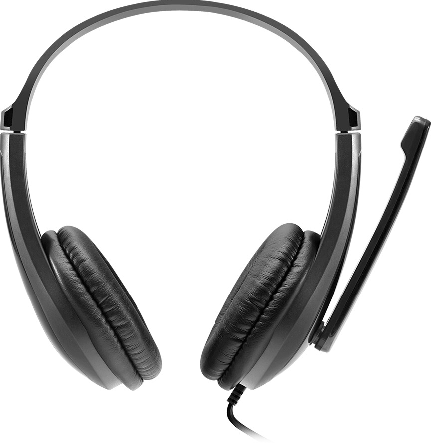Căști cu microfon Canyon - CHSU-1, negre