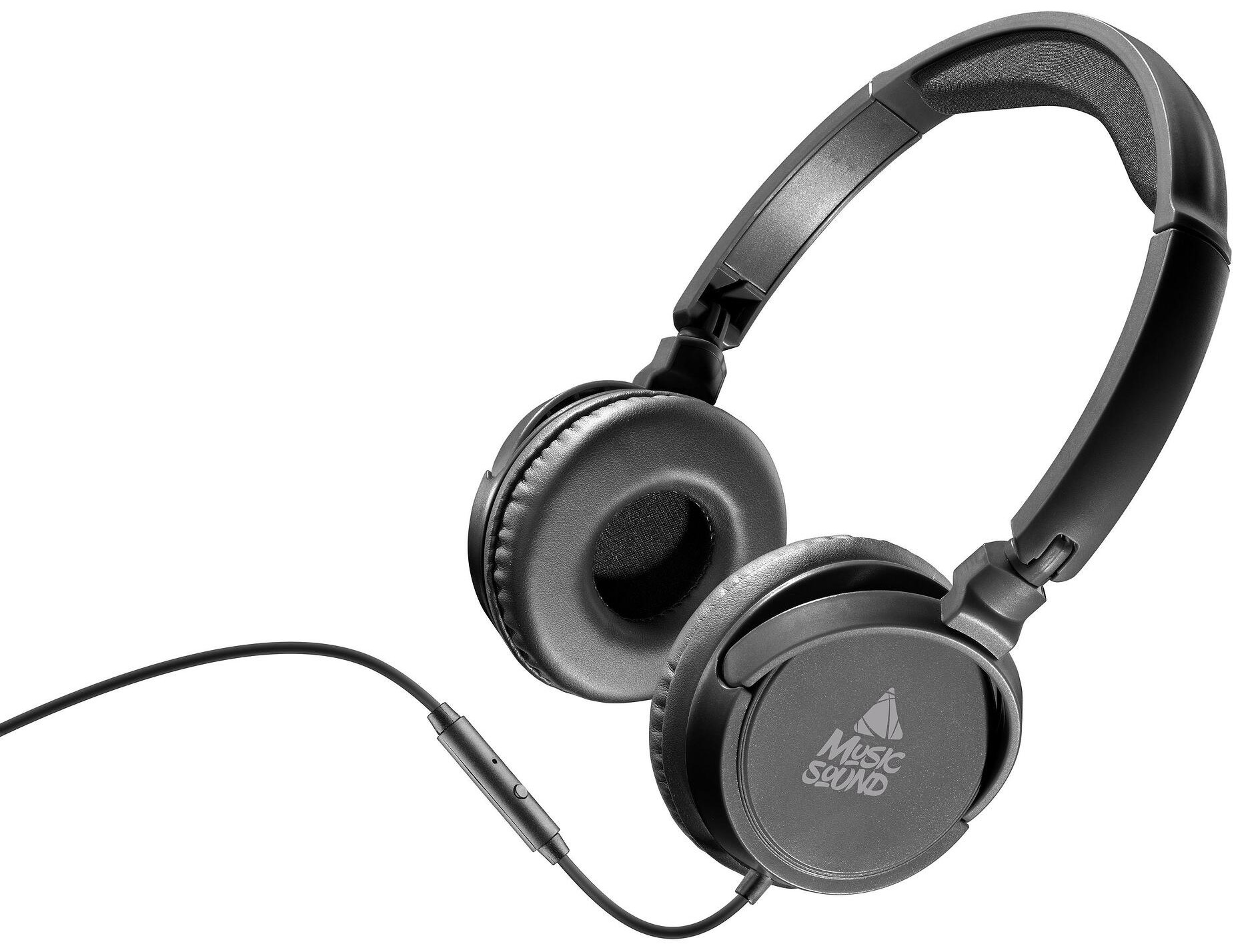 Căști cu microfon Cellularline - Music Sound 8865, negru