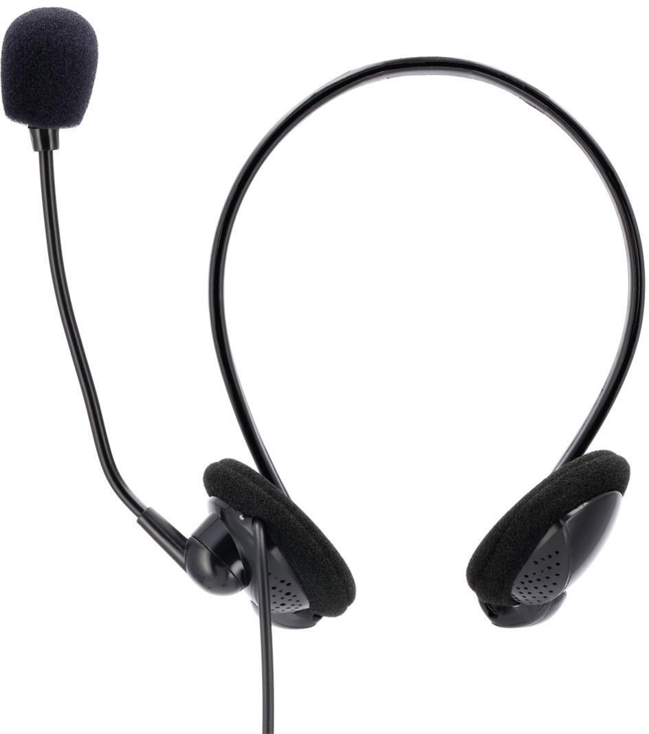 Căști cu microfon Hama - NHS-P100, negre