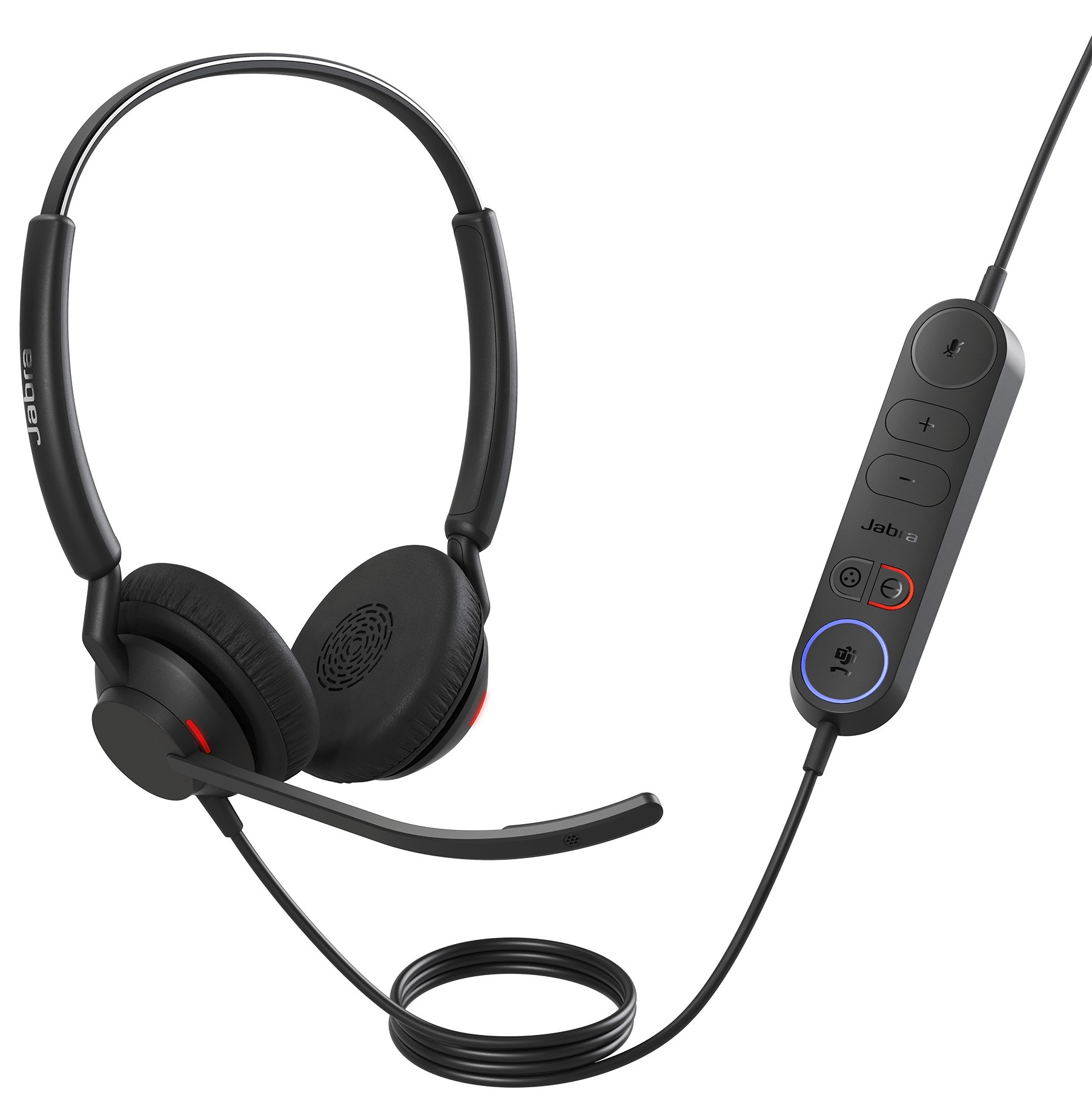 Căști cu microfon Jabra - Engage 40 Stereo MS USB, negru