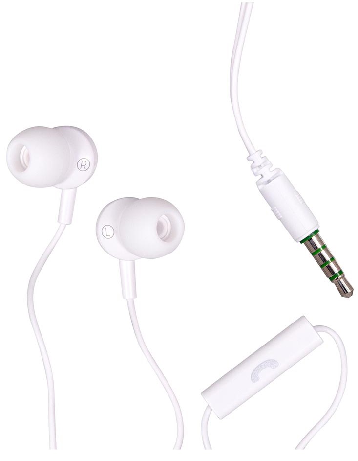 Căști cu microfon Maxell - EB-875, alb