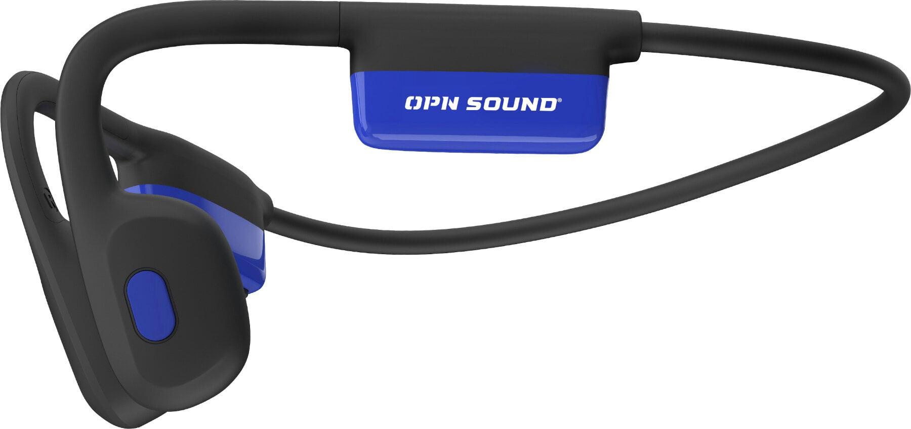 Căști cu microfon OPN Sound - Mezzo+, bone conduction, IPX6, negru