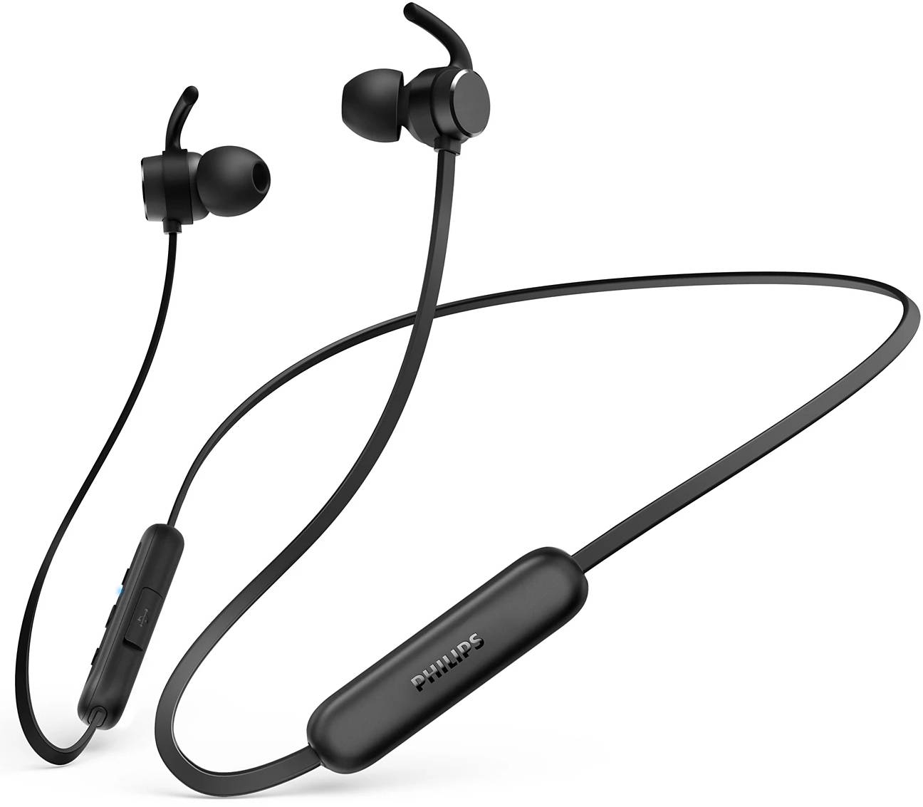 Căști cu microfon Philips - TAE1209BK/00, negru