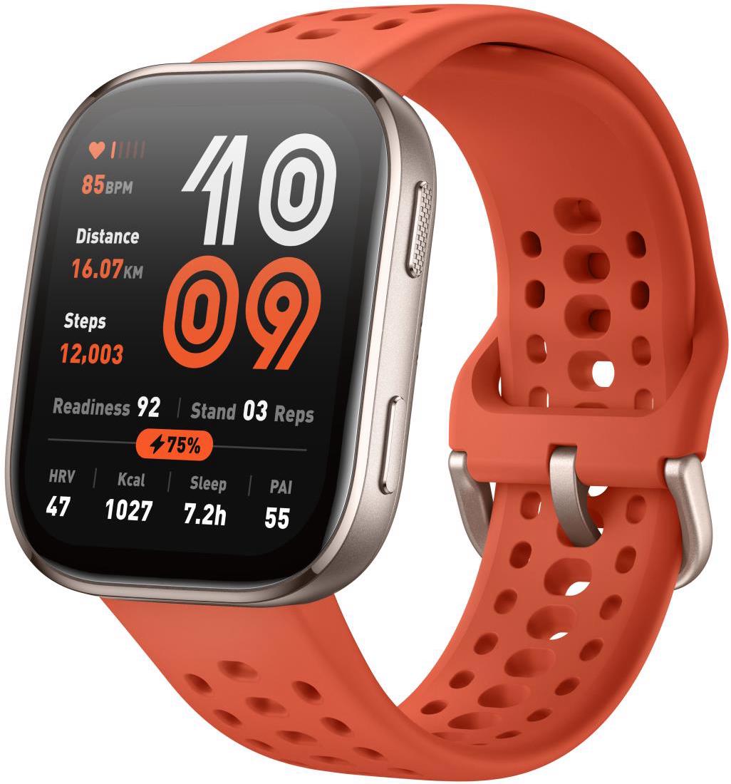 Smartwatch Amazfit - Bip 6, 1.92'', roşu