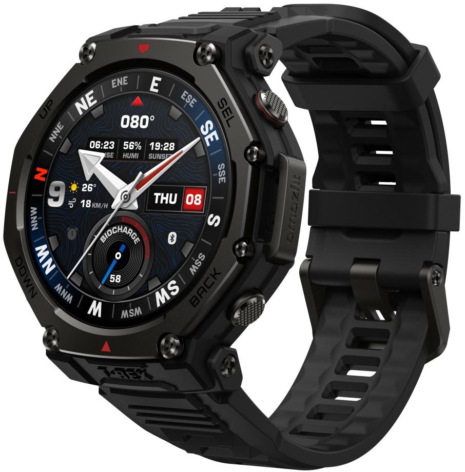 Smartwatch Amazfit - T-Rex 3 Pro, 48 mm, 1.5'', negru