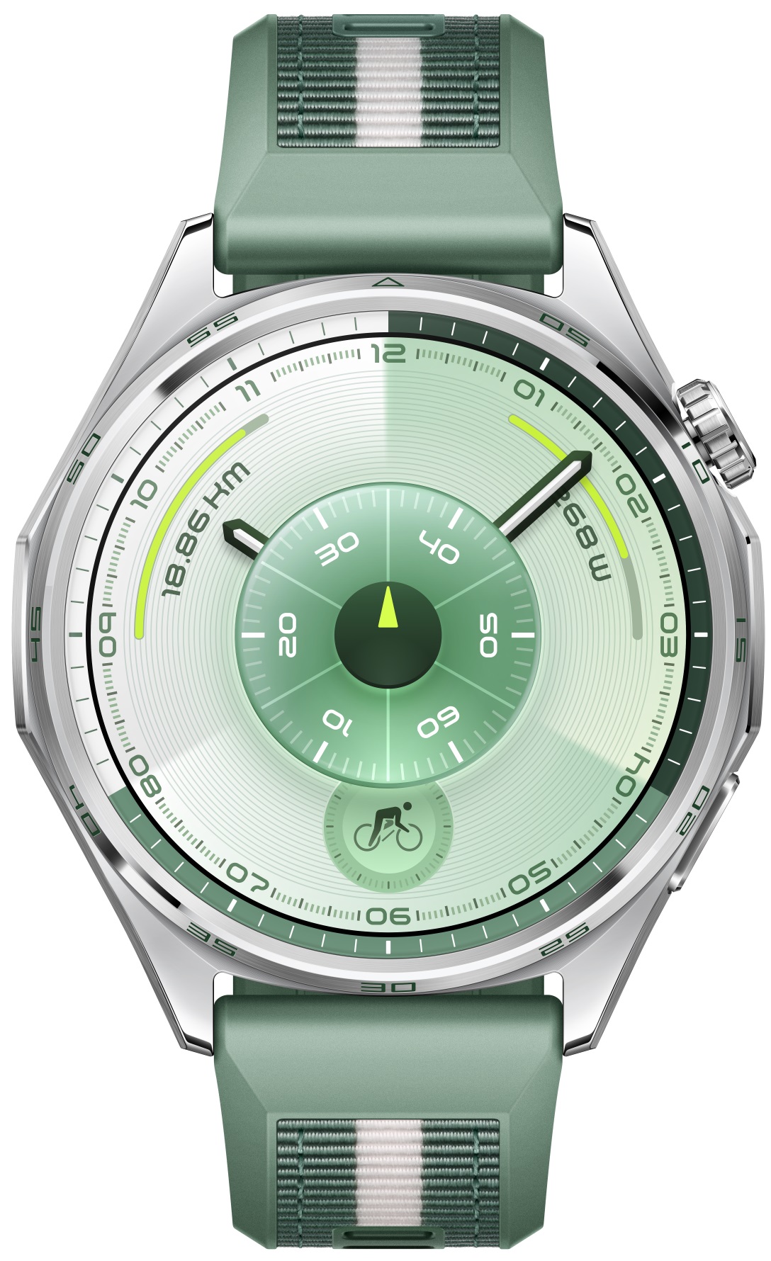 Smartwatch Huawei - Watch GT6, 1.47'', 46 mm, Green Woven