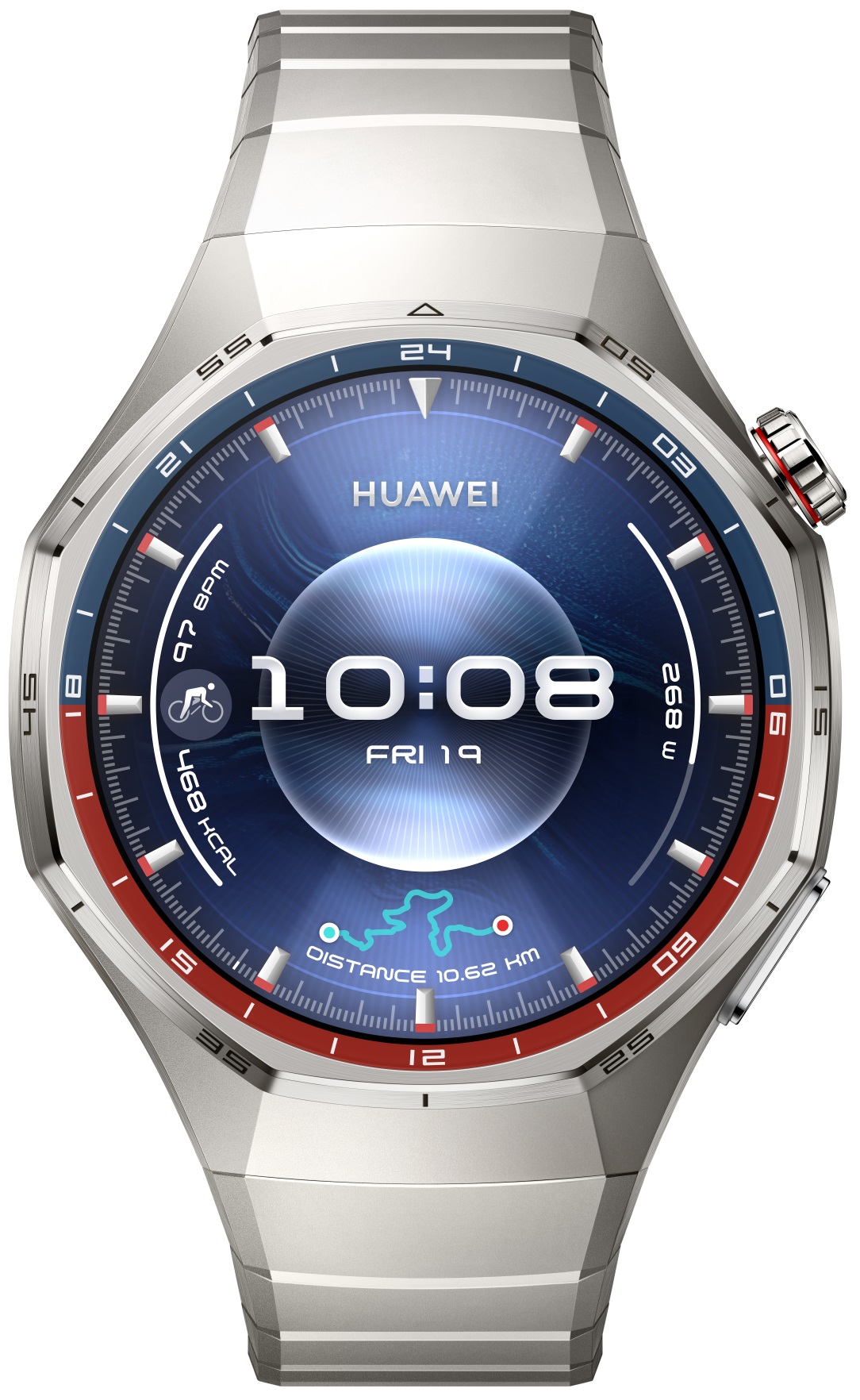 Smartwatch Huawei - Watch GT6 Pro, 1.47'', 46 mm, Titanium