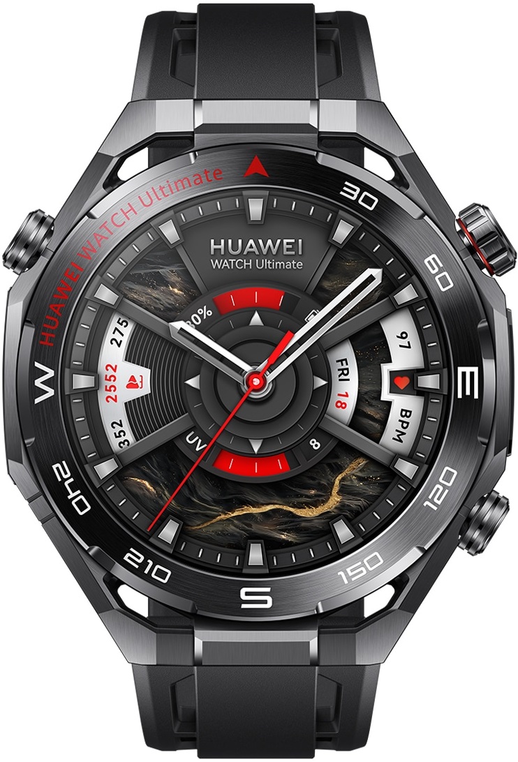 Smartwatch Huawei - Watch Ultimate 2, 1.5'', 48.5 mm, Black