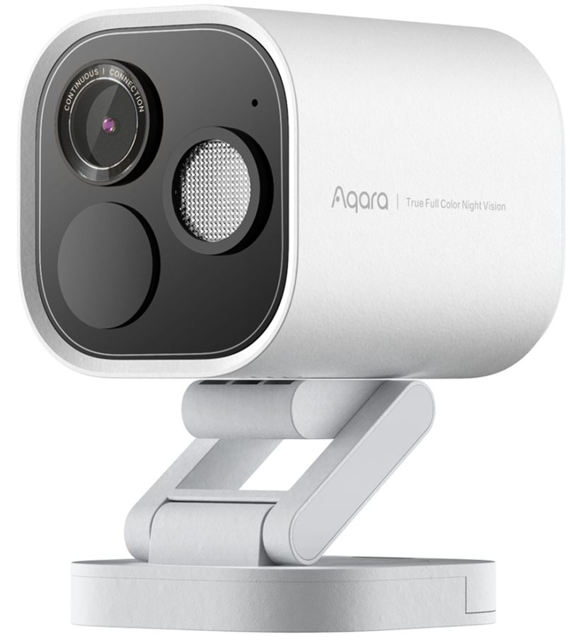 Cameră smart Aqara - Camera Hub G5 Pro, 133°, PoE, albă