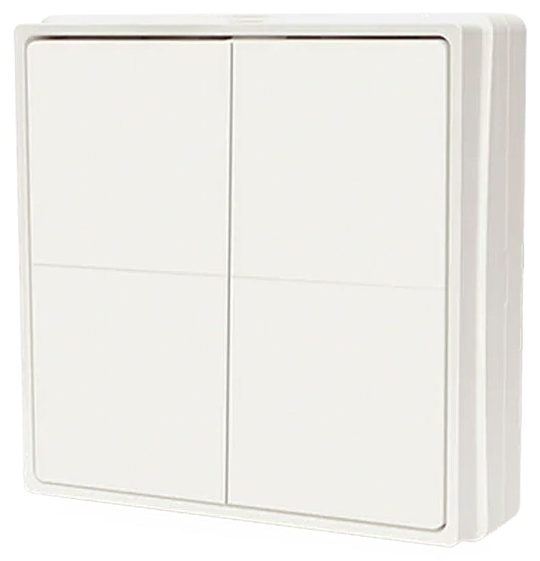Comutator de perete Smart Shelly – BLU Wall Switch 4, Ivory