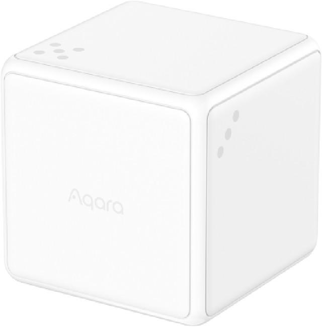 Senzor inteligent de control Aqara - Cube Control Sensor T1 Pro, alb