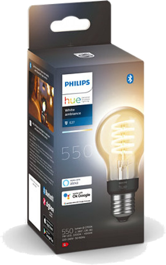 Bec inteligent Philips - Hue, 7W, E27, A60, dimmer