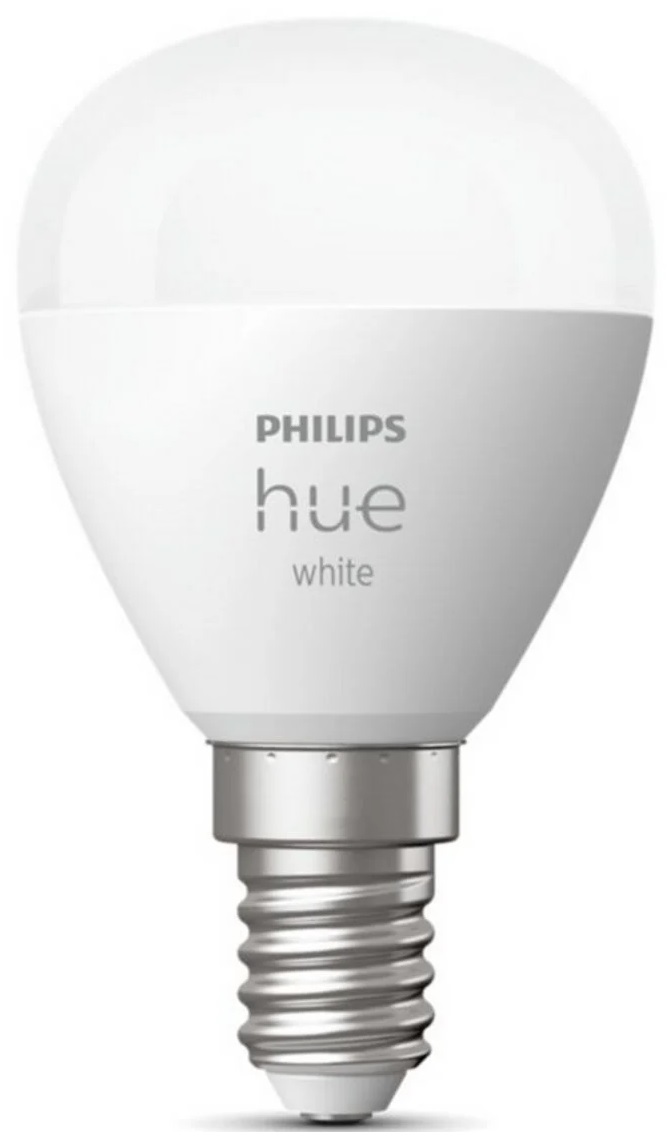 Bec inteligent Philips - HUE White, LED, 5.7W, E14, P45, dimmer