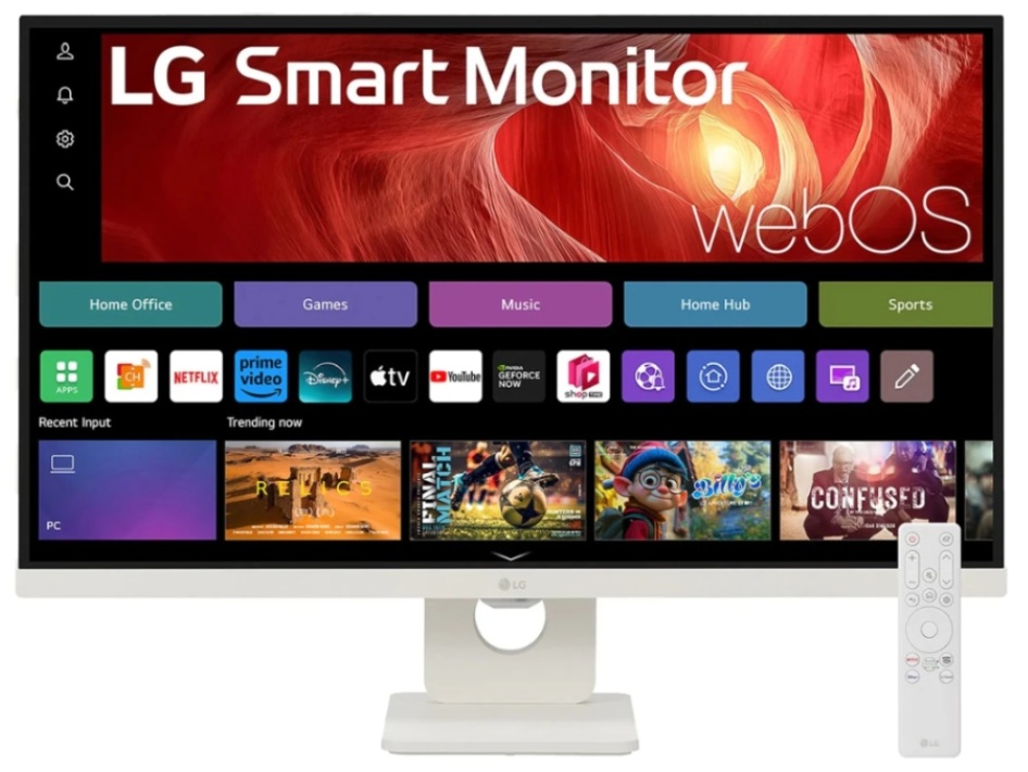 Monitor smart LG - 27U731SA-W, 27'', FHD, IPS, Anti-Glare, USB Hub, alb