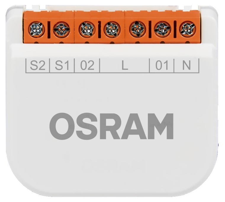 Releu inteligent Osram – Smart+, 2 canale, alb/portocaliu