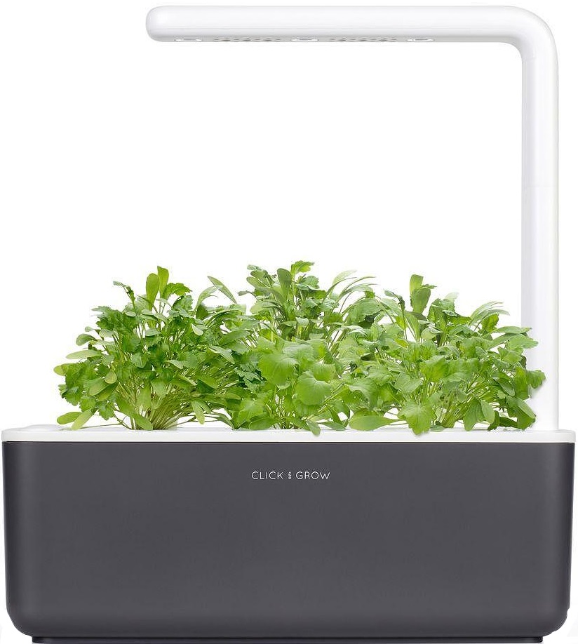 Smart ghiveci Click and Grow - Smart Garden 3, 8 W, gri