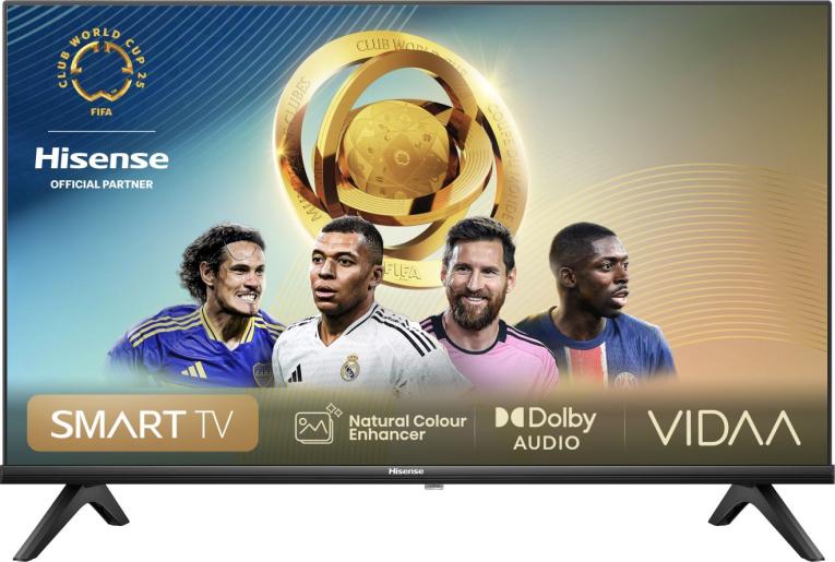 Televizor smart Hisense - 40A4N, 40'', Direct LED, 2K FHD, negru