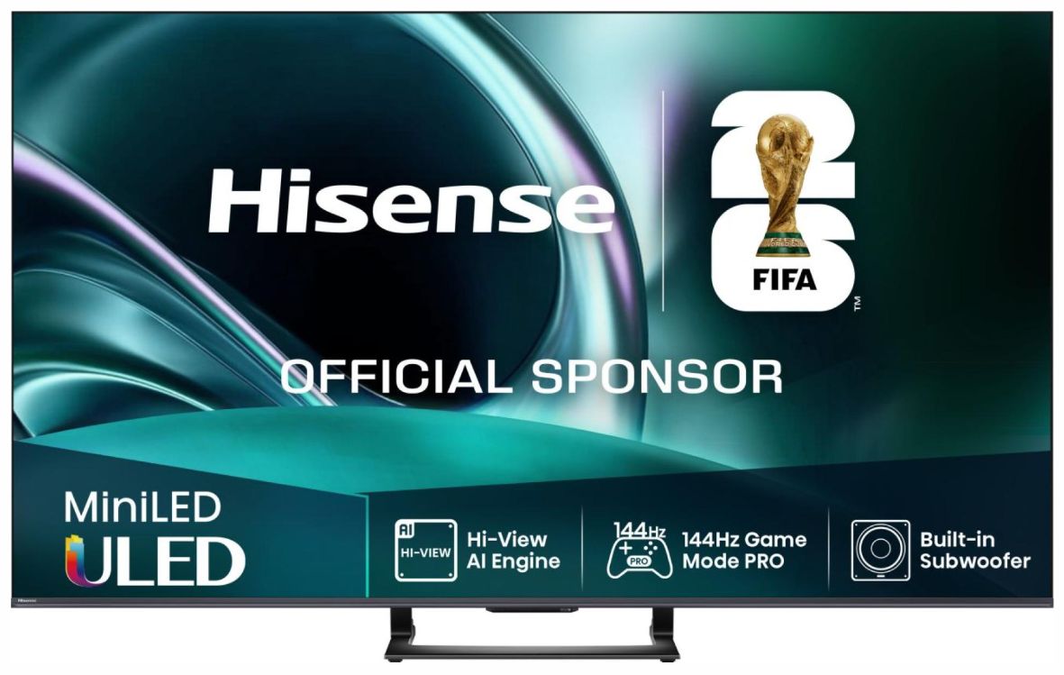 Televizor smart Hisense - 50U7Q, 50'', ULED MiniLED, 4K, 144Hz, HDR10+, Dolby Atmos, negru