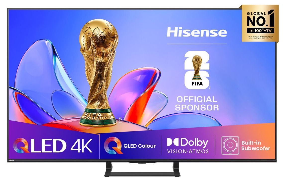 Televizor Smart Hisense - A7Q 75A7Q, 75'', QLED, 4K, negru
