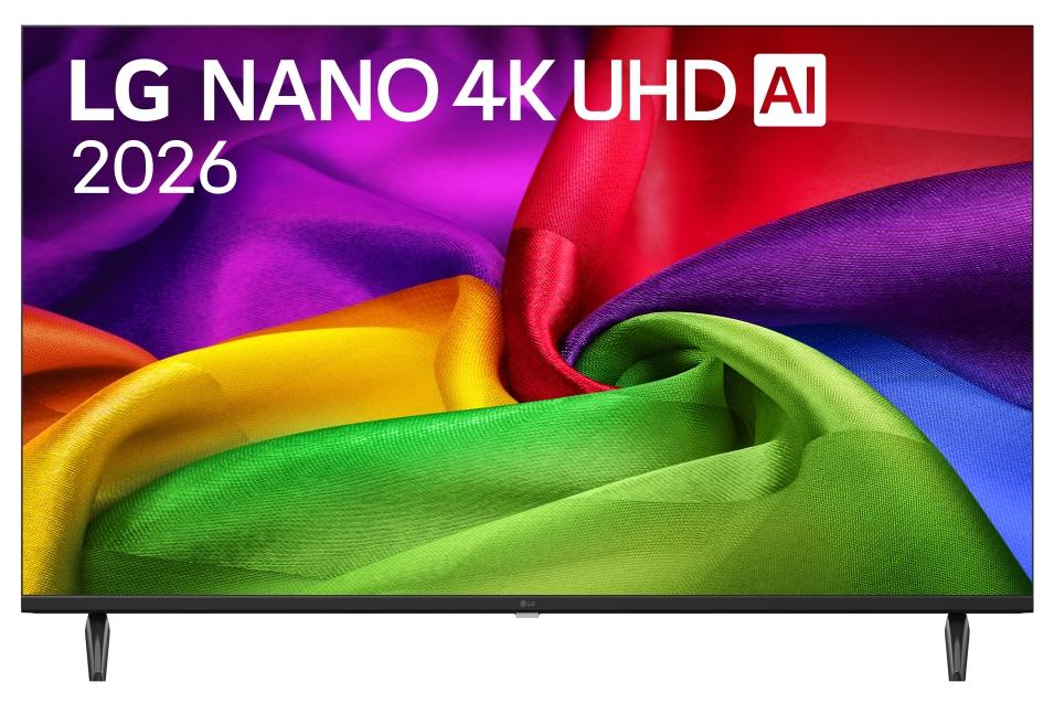 Televizor smart LG - 43NU800B3LC, 43'', 4K, LED, 20W, AI Alpha 7, AI Sound, Dolby Digital, negru