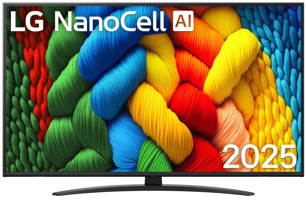 Televizor smart LG - 50NANO81A3A, 50'', NanoCell, 4K, negru