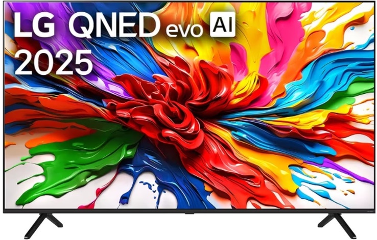 Televizor smart LG – 65QNED92A6A, 65'', QNED MiniLED evo, 4K UHD, 8 AI Processor, 100Hz native, VRR 144Hz/165Hz, Audio 40W, negru/argintiu