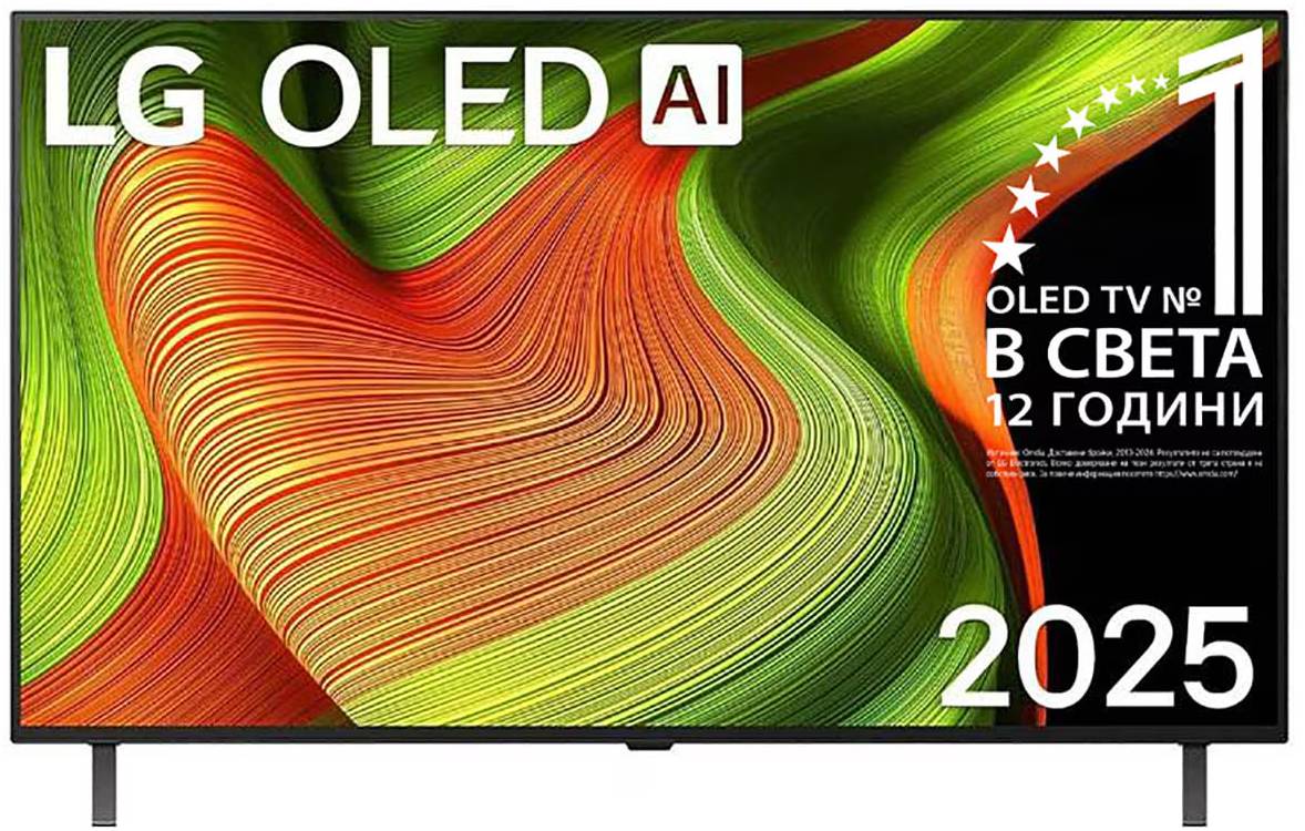 Televizor smart LG - OLED48B53LA, 48'', OLED, 4K, G-Sync, VRR 120Hz, 20W, AI Acoustic, AI Sound, negru