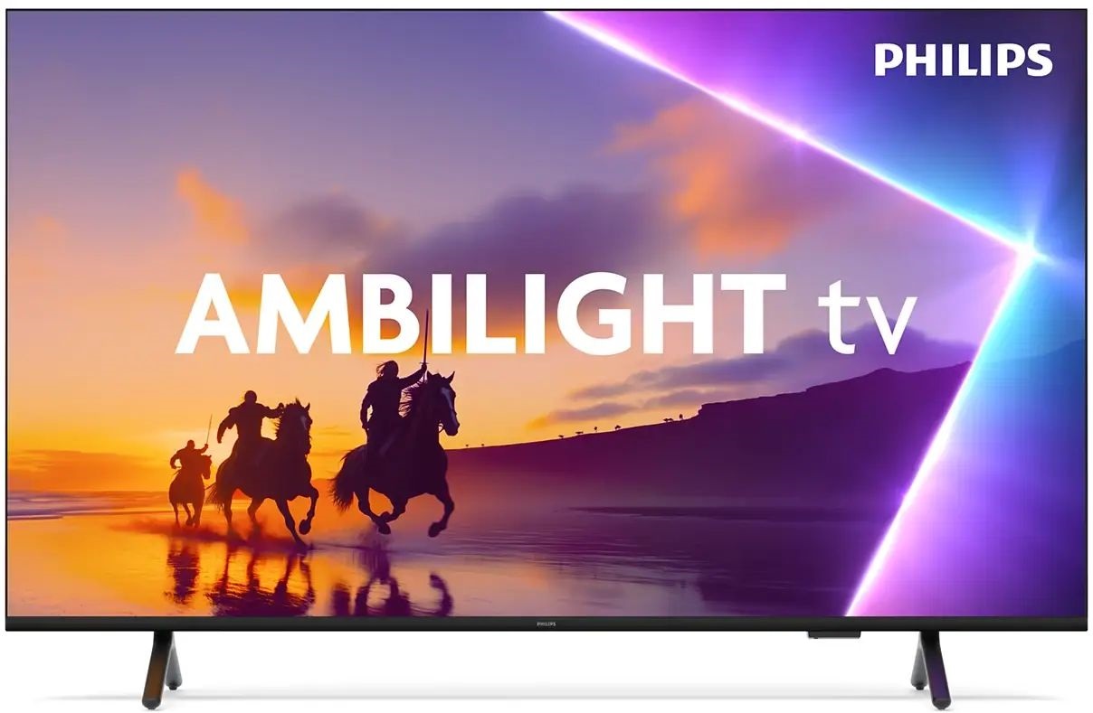 Televizor smart Philips - 65PUS8510/12, 65'', QLED, 4K UHD, Ambilight. Dolby Atmos, negru
