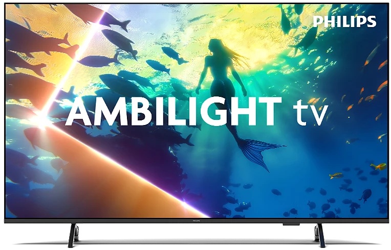 Televizor smart Philips - 50PUS8010/12, 50'', DLED, 4K, AMBILIGHT 3, negru