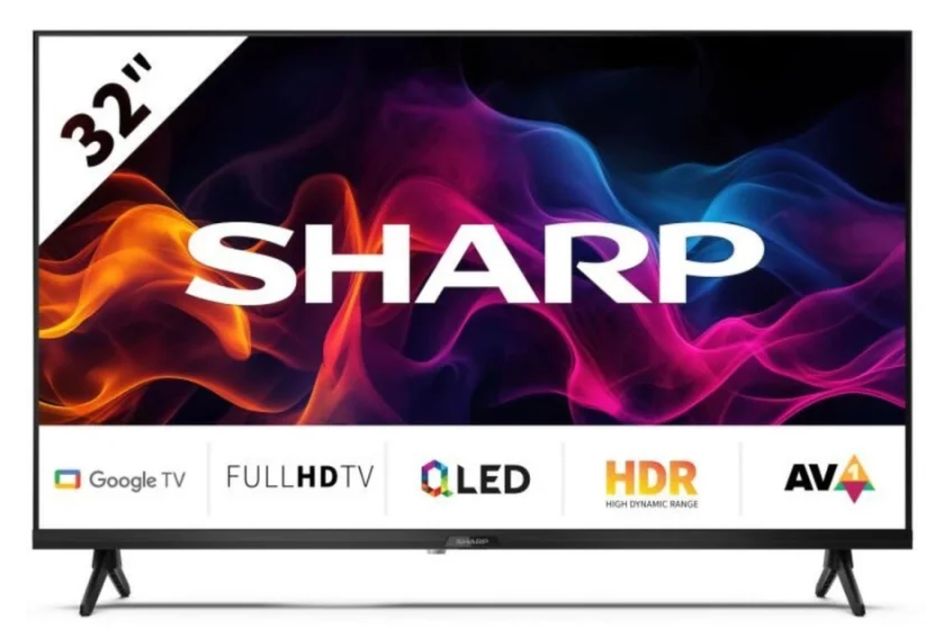 Smart televizor Sharp – 32GF3265E, 32'', QLED, FHD, negru