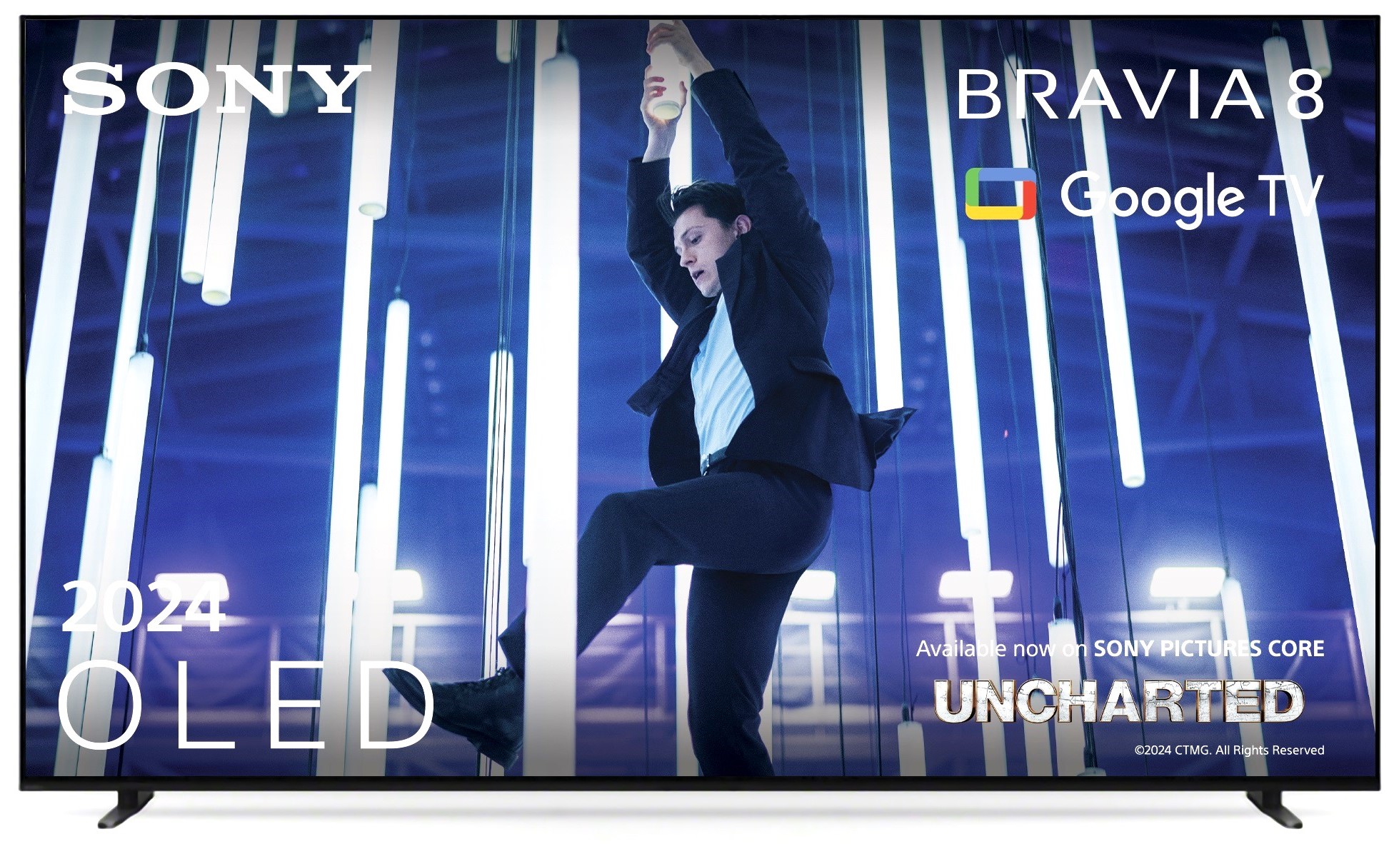 Televizor Smart Sony – BRAVIA 8 K‑65XR80, 65″, OLED, 120 Hz, 4K, HDR10, procesor XR, Dolby™ Atmos 5×10 W, negru