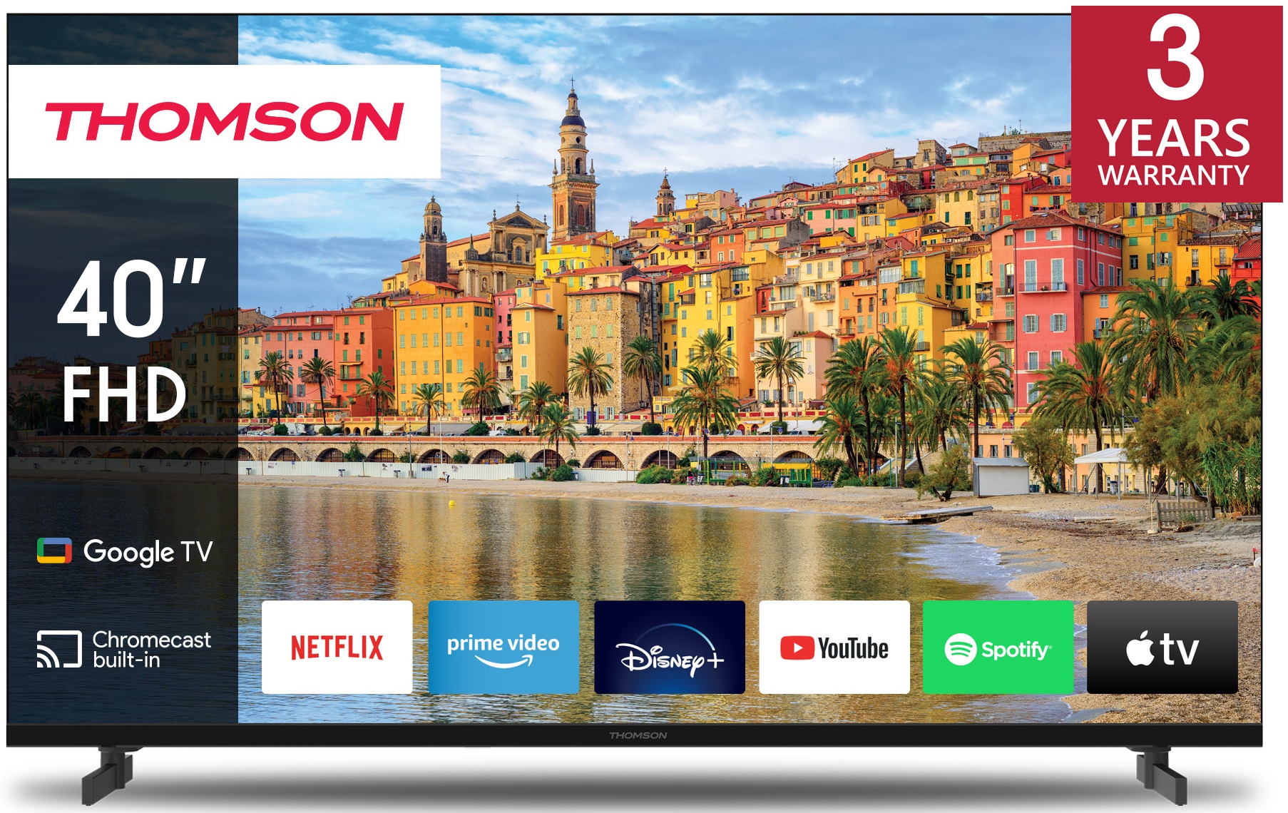 Smart TV Thomson - 40FG2S14, 40'', DLED, FHD, negru
