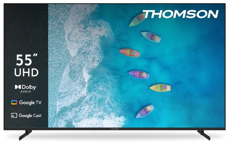 Televizor smart Thomson - 55UG4S15, 55'', 4K UHD, negru